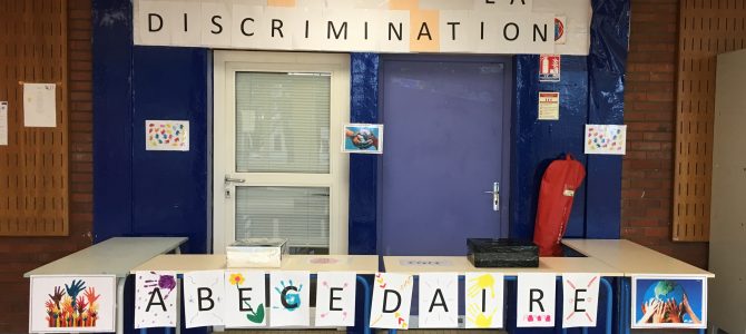 « Non à la discrimination »