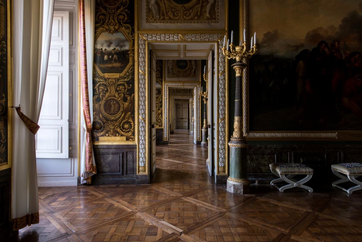 Les 5E au château de Versailles : « Des œuvres et des émotions : voyage poétique à Versailles »