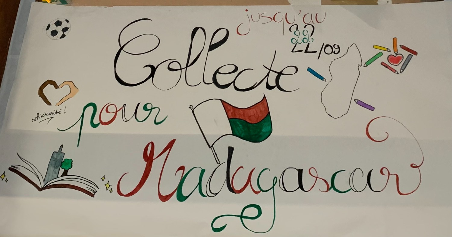 Collecte pour Madagascar – Septembre 2023